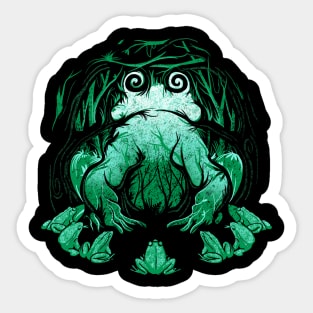 Lord of the Frogs Sticker